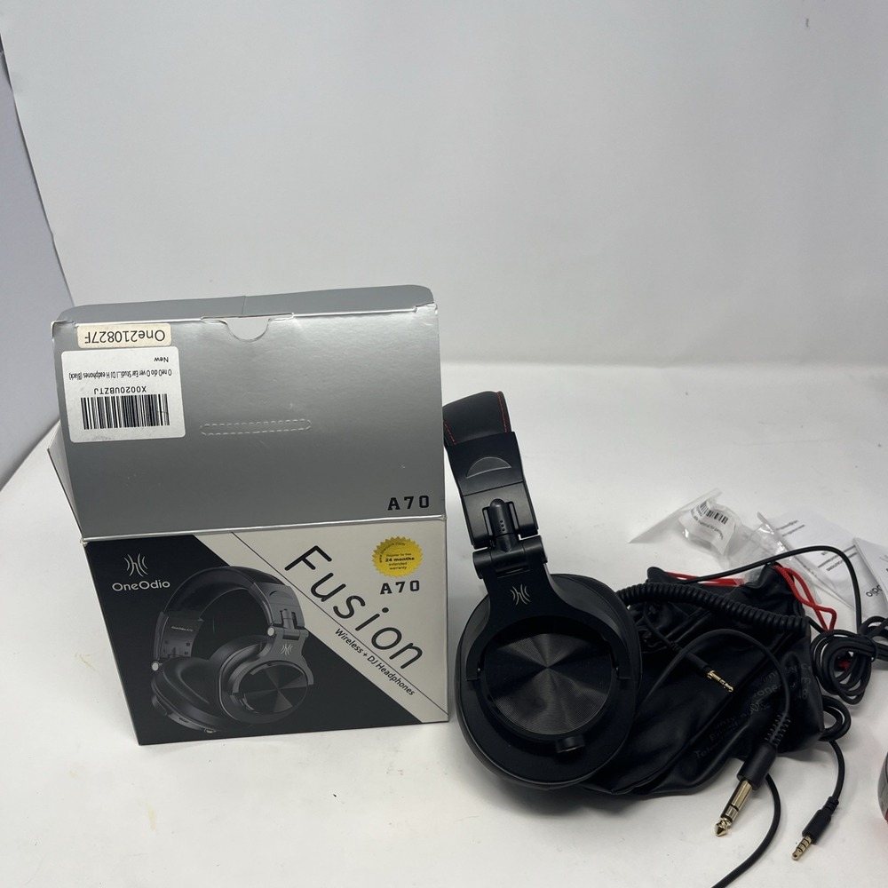 OneOdio Fusion A70 Wireless + DJ Over-Ear Studio Headphones – Bluetooth